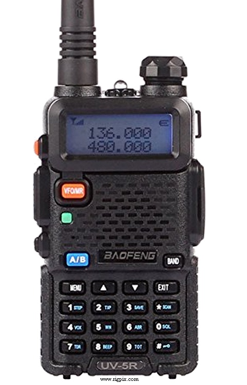 A picture of Baofeng UV-5R