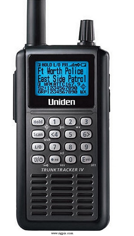 A picture of Uniden UBCD-396T (Trunktracker IV)