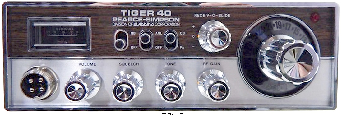 A picture of Pearce-Simpson Tiger 40 (By Gladding Corporation)