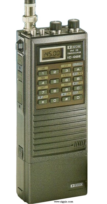 Manual radio icom ic-02at