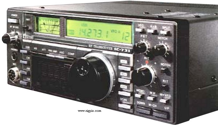 A picture of Icom IC-731