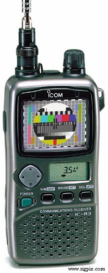 A picture of Icom IC-R3