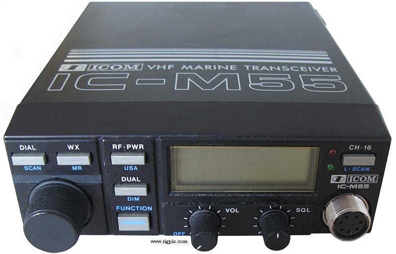 A picture of Icom IC-M55