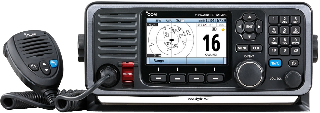 A picture of Icom IC-M605 Euro