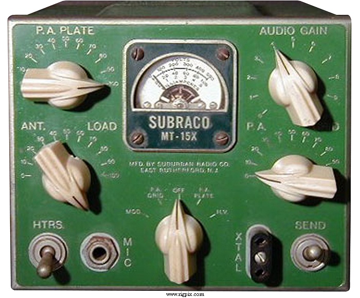 A picture of Subraco MT-15X (By Suburban Radio Company)