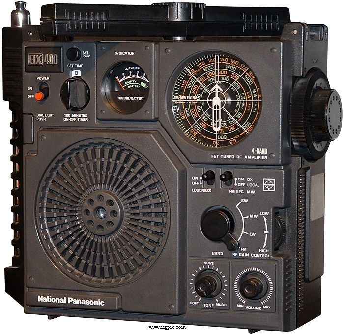 A picture of National Panasonic GX-400 (RF-966LB)