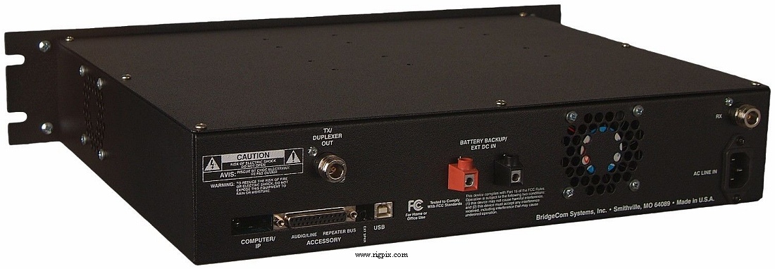 A rear picture of Bridgecom BCR-220