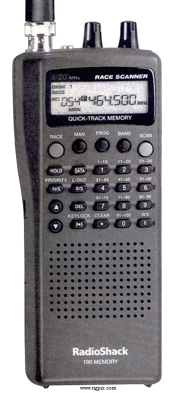 A picture of RadioShack Pro-74 ''Race scanner'' (20-513)