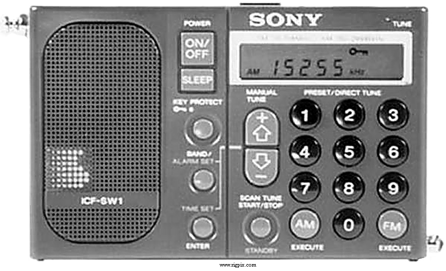 A picture of Sony ICF-SW1