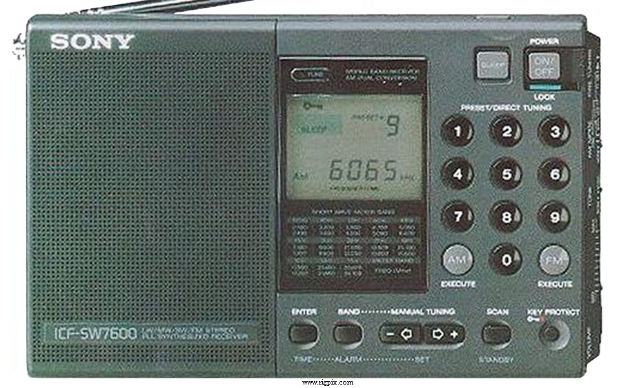 A picture of Sony ICF-SW7600