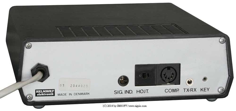 A rear picture of Helmholt Interface Mark 5S