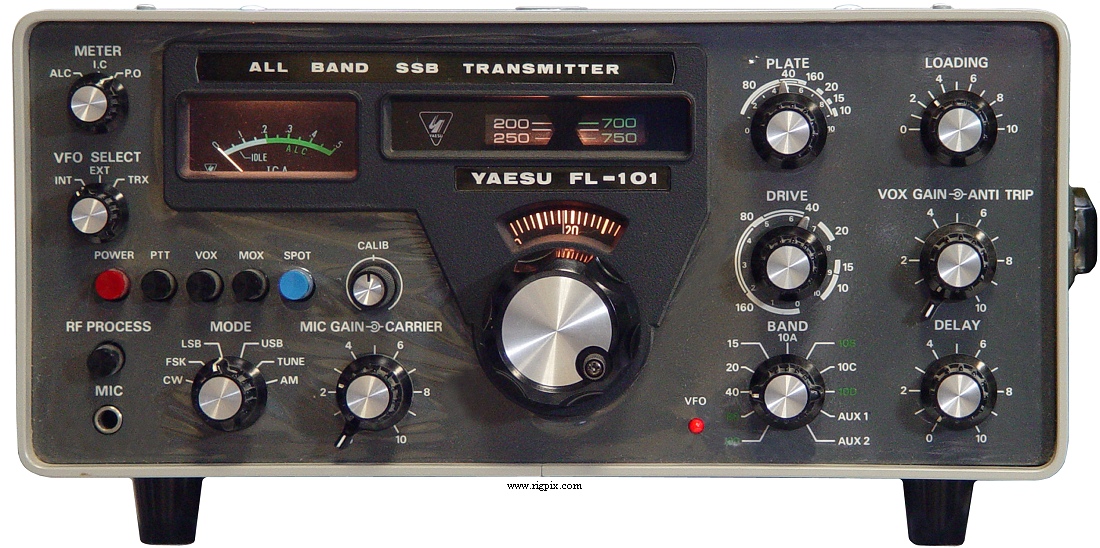 A picture of Yaesu FL-101