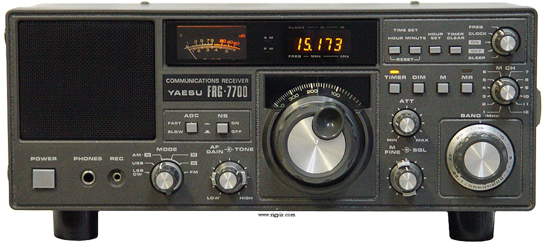 A picture of Yaesu FRG-7700