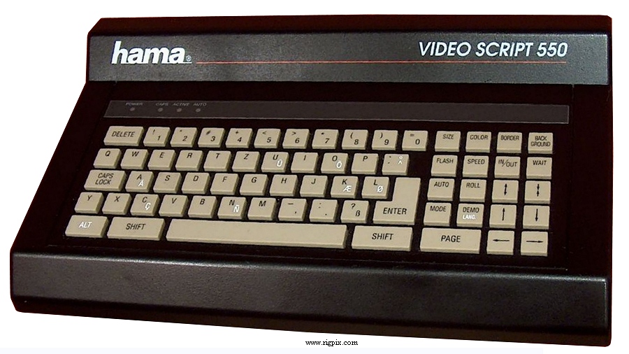 A picture of Hama Video Script 550