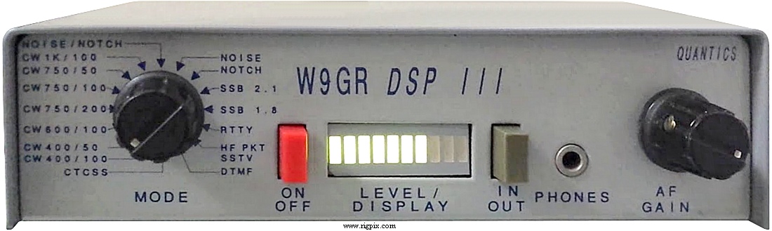 A picture of W9GR / Quantics DSP III (DSP-3)