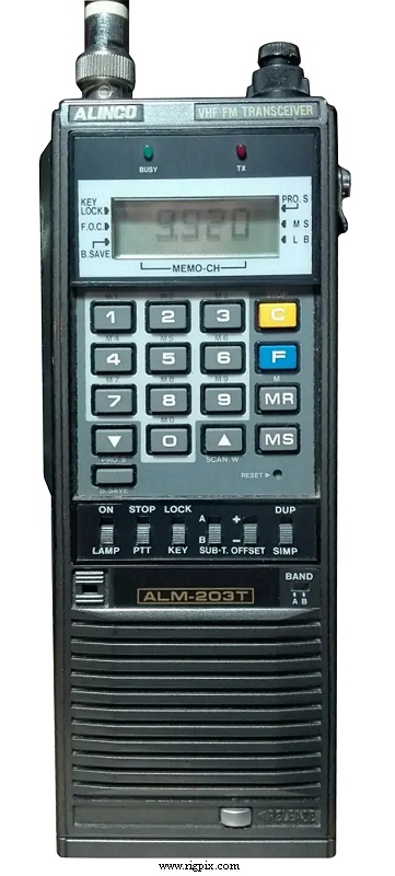 A picture of Alinco ALM-203T