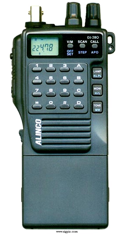 A picture of Alinco DJ-280T