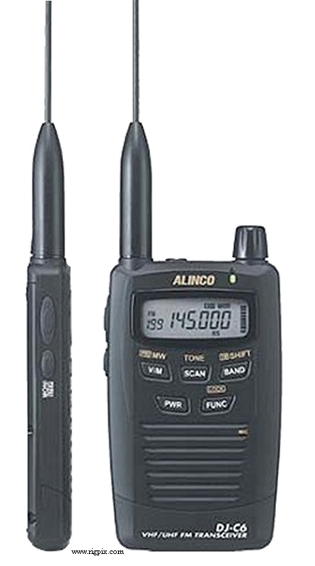 A picture of Alinco DJ-C6T