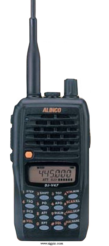 A picture of Alinco DJ-V47E