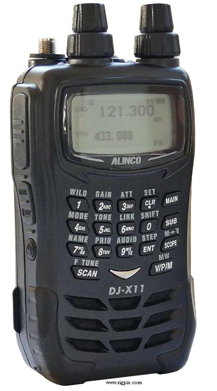 RigPix Database - Alinco - DJ-X11T