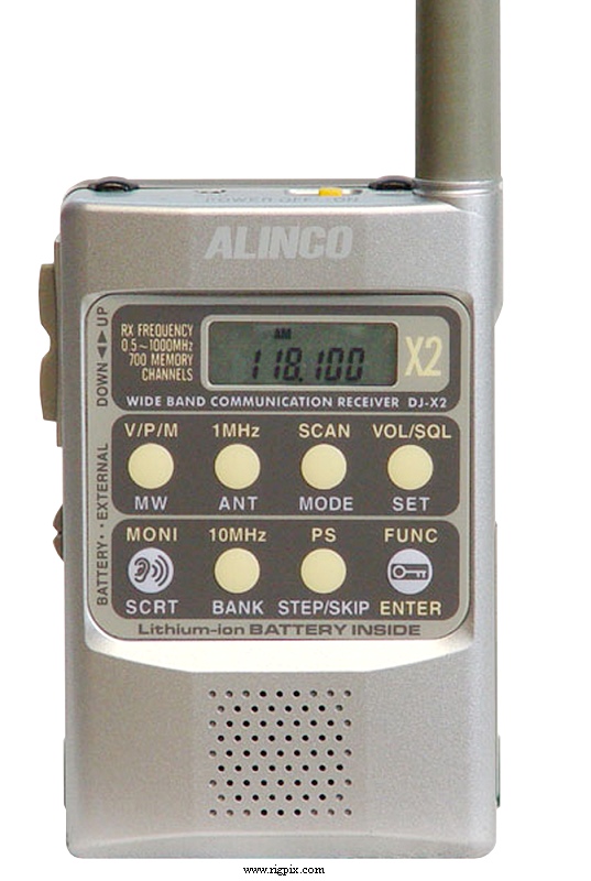 A picture of Alinco DJ-X2T