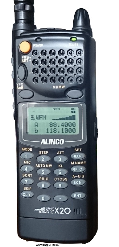 A picture of Alinco DJ-X20