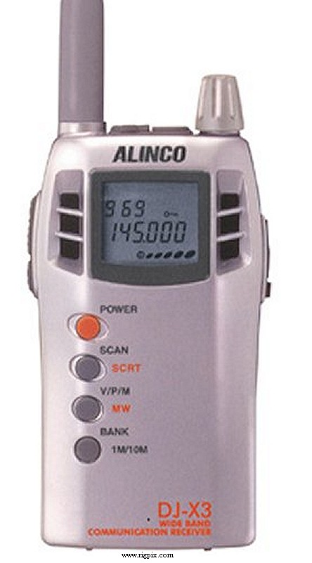 A picture of Alinco DJ-X3E