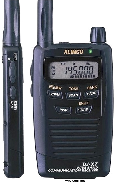 A picture of Alinco DJ-X7E