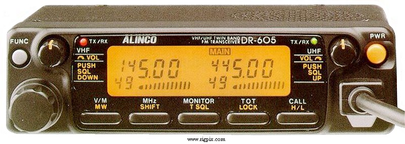 A picture of Alinco DR-605T
