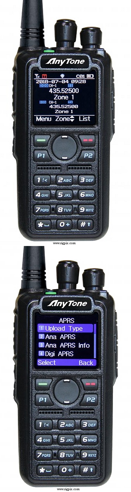A picture of AnyTone AT-D878UVII Plus