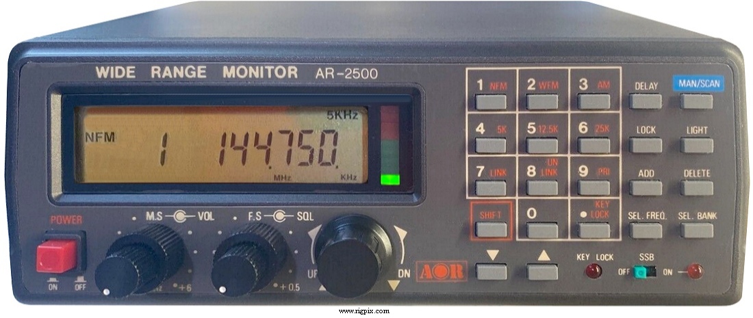 A picture of AOR AR-2500