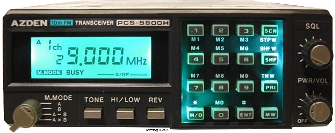 A picture of Azden PCS-5800H