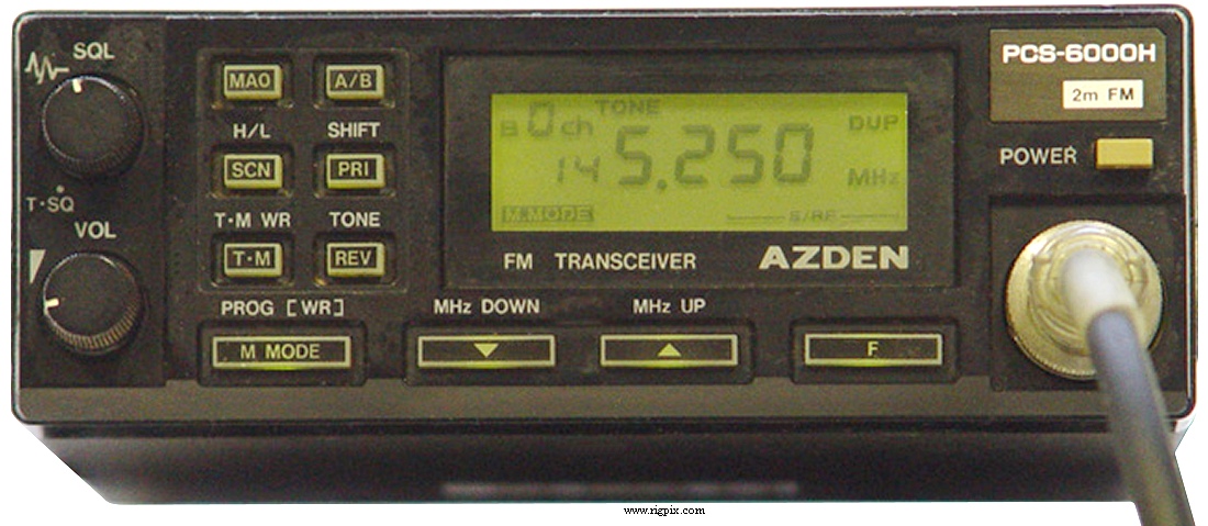 A picture of Azden PCS-6000H