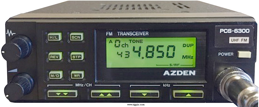 A picture of Azden PCS-6300