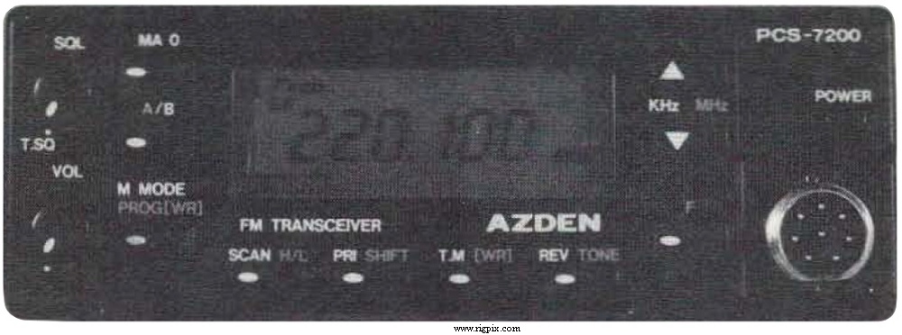 A picture of Azden PCS-7200
