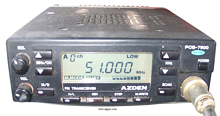 A picture of Azden PCS-7500