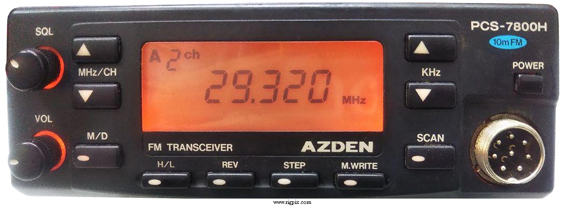 A picture of Azden PCS-7800H