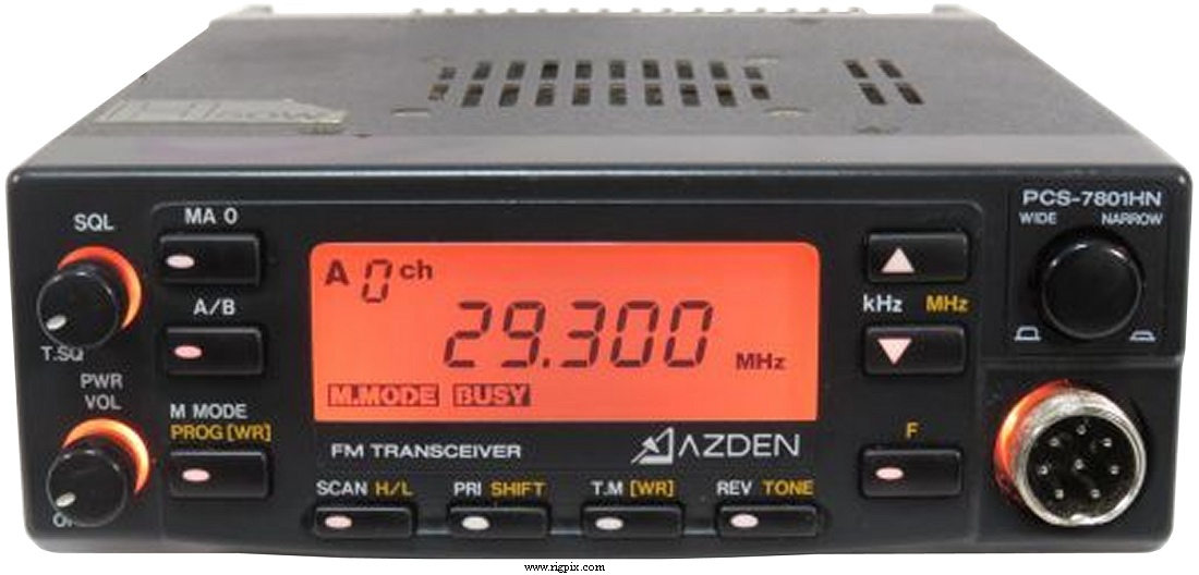 A picture of Azden PCS-7801HN