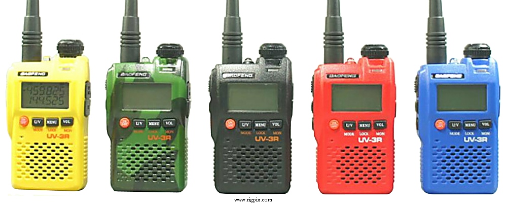 A picture of Baofeng UV-3R MkII