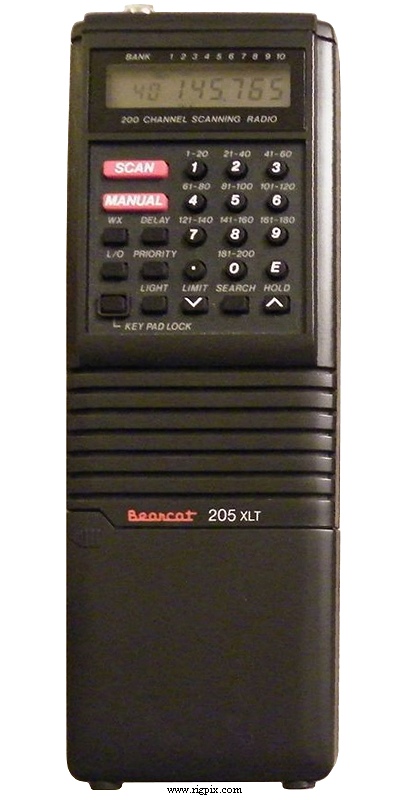 A picture of Uniden Bearcat BC-205XLT