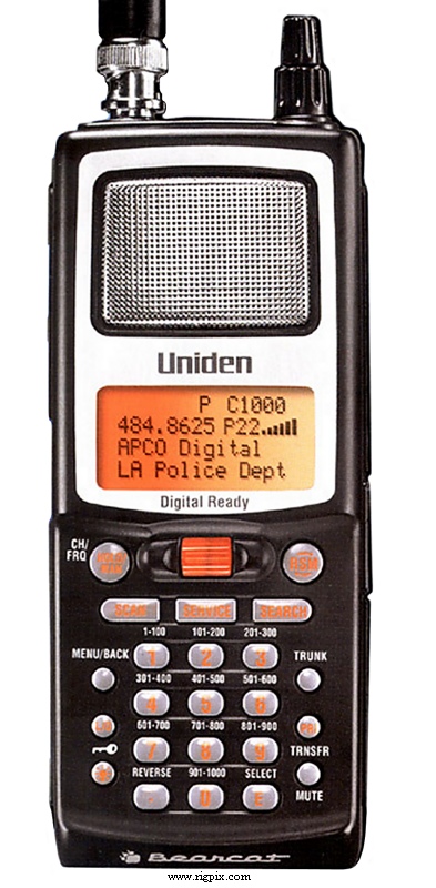 A picture of Uniden Bearcat BC-250D