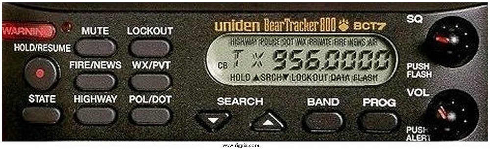 RigPix Database - Bearcat/Uniden - Bearcat BCT-7 (Beartracker)