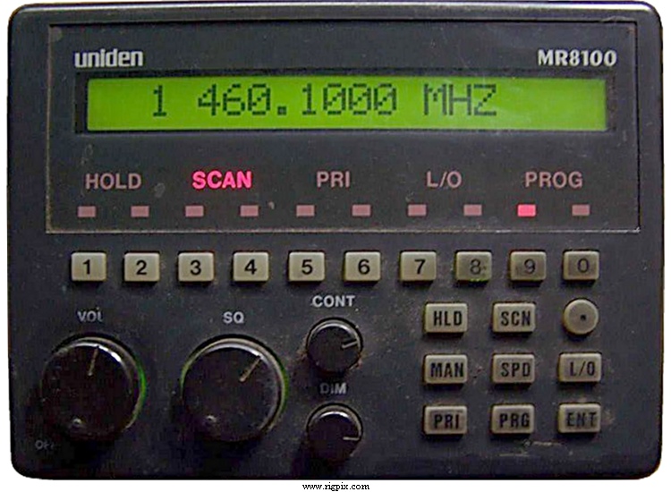 A picture of Uniden MR-8100