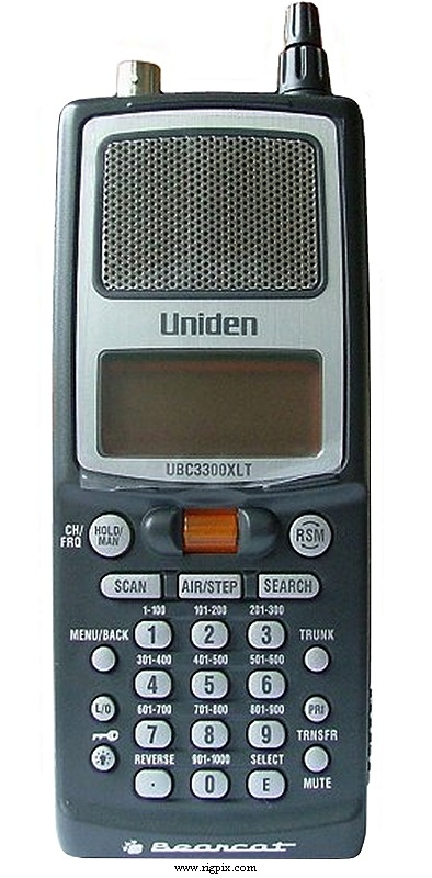 A picture of Uniden Bearcat UBC-3300XLT