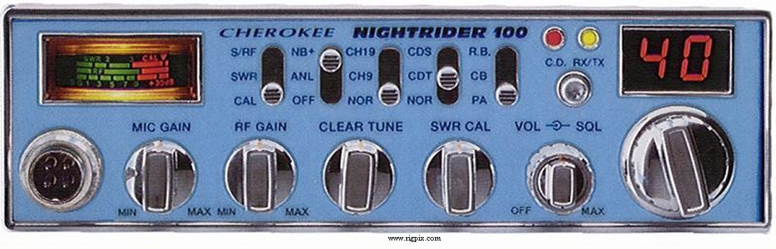 A picture of Cherokee Nightrider 100 / NR-100 (By Wireless Marketing Corporation)