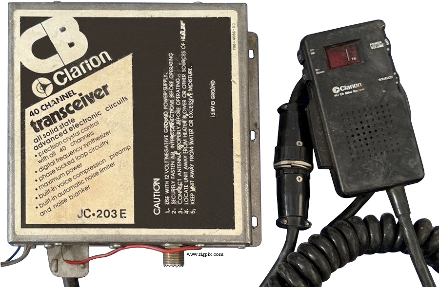 A picture of Clarion JC-203E