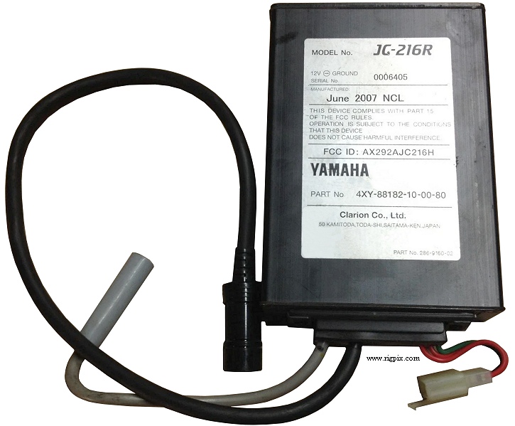 A picture of Clarion JC-216R