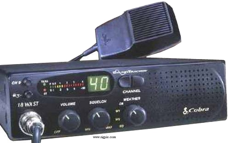 RigPix Database CB Freeband And More Cobra 18 WX ST