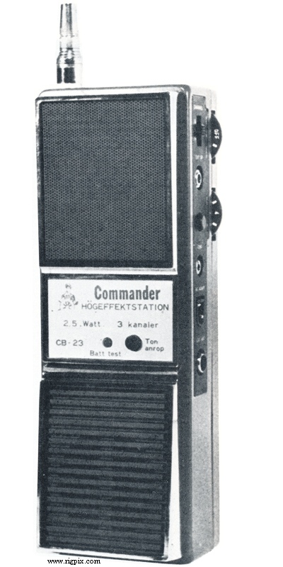A picture of Commander CB-23