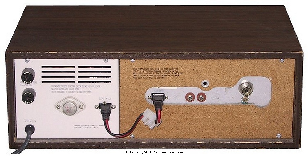 A rear picture of Commander PR-26 Base